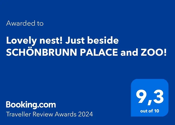 Lovely Nest! Just Beside Schoenbrunn Palace And Zoo!